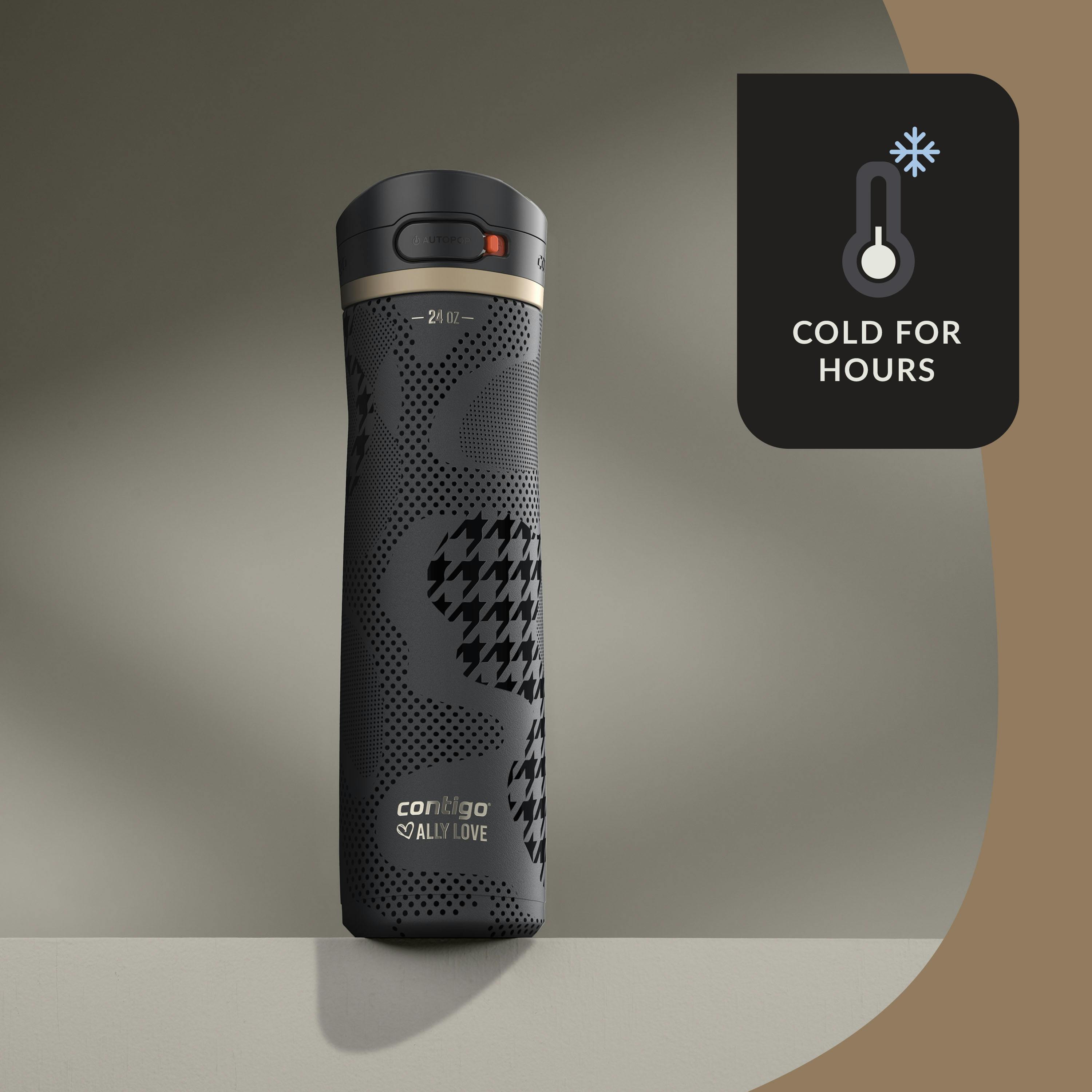 Contigo® x Ally Love Jackson Chill 2.0 Stainless Steel Water Bottle with AUTOPOP® Lid, 24oz