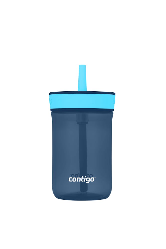 Kids’ Leighton Straw Tumbler with Spill-Proof Leak-Proof Lid, 14oz L4